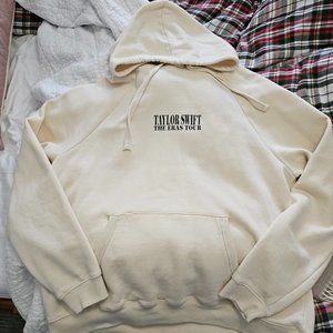 Taylor Swift Eras Tour Hoodie Cream